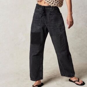 Free People moxie low slung pull on jean Nighthawk size 27
